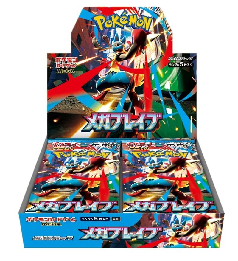 Pokémon - MEGA EVOLUTION - M1L Mega Brave - Booster Display - JPN