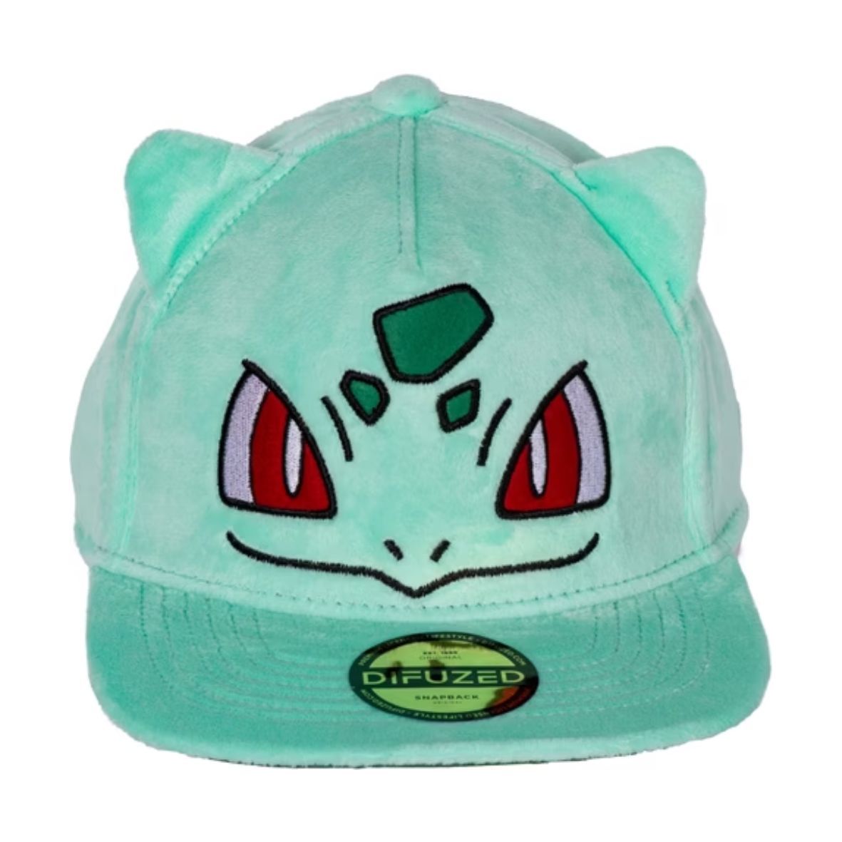 Pokemon - Plüsch Kappe - Bulbasaur