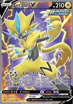 Zeraora V (CRE 165) - Near Mint - DE