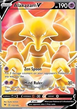 Alakazam V (VIV 172) - Near Mint - DE