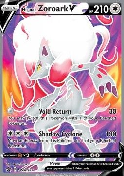 Hisui-Zoroark V (SWSH 297) - Near Mint - DE
