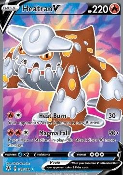 Heatran V (ASR 165) - Near Mint - DE