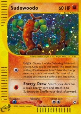 Sudowoodo (AQ H24) - Excellent - EN