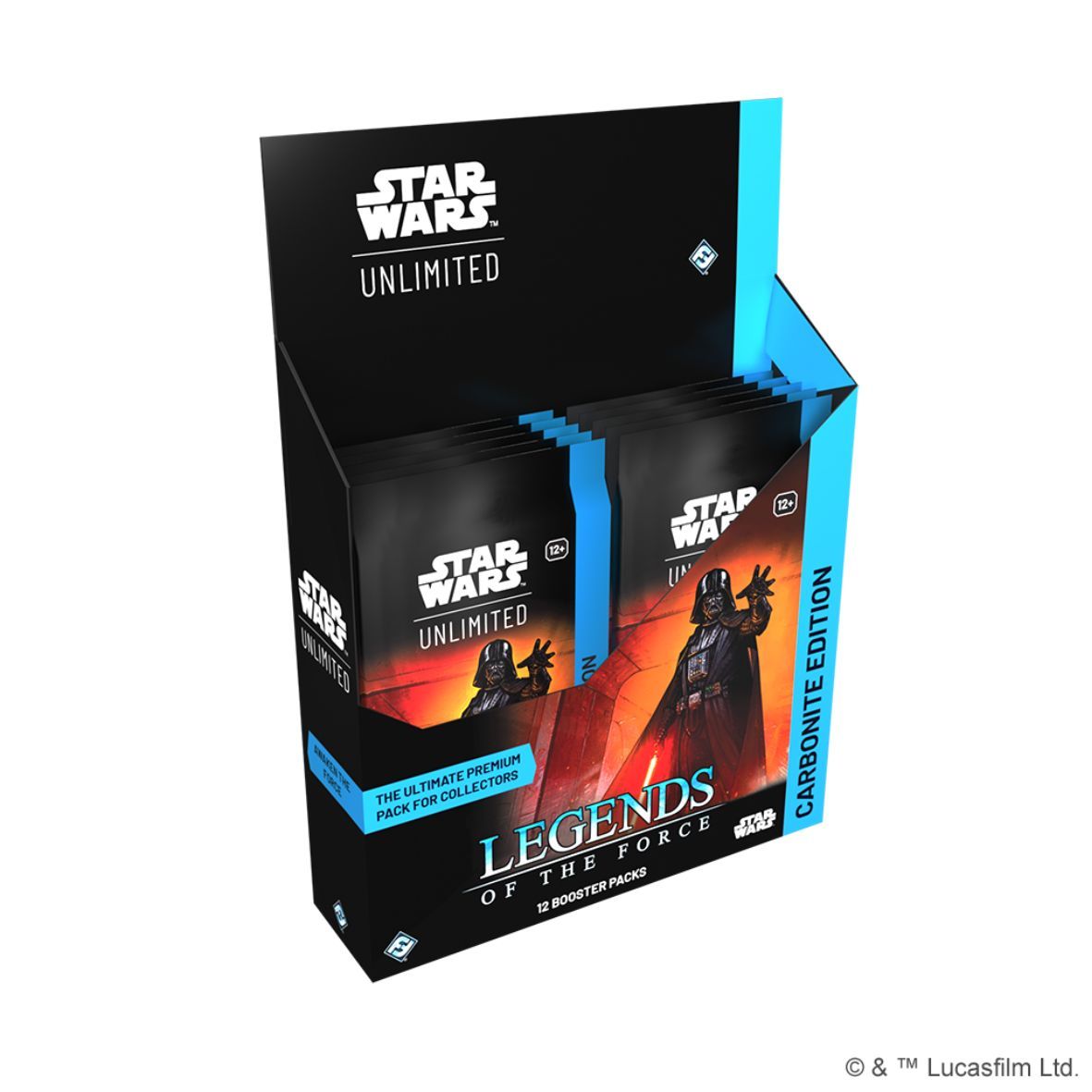 FFG - Star Wars: Unlimited - Legends of the Force - Carbonite Booster Display - EN