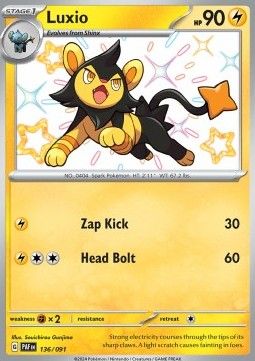 Luxio (PAF 136) - Near Mint - DE