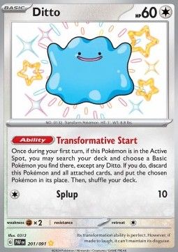 Ditto (PAF 201) - Near Mint - EN