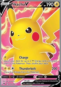 Pikachu V (VIV 170) - Near Mint - DE