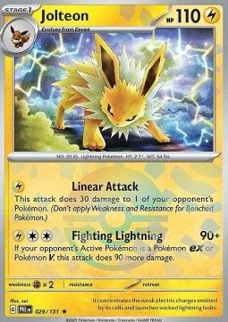 Jolteon (xPRE 029) - Near Mint - EN (Pokeball)
