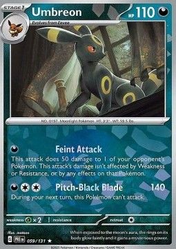 Umbreon (xPRE 059) - Near Mint - EN (Pokeball)