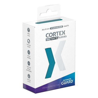 Ultimate Guard - Cortex Sleeves Standard Size MATTE - Petrol (100)