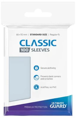 Ultimate Guard - Classic Soft Sleeves Standard Size (100)