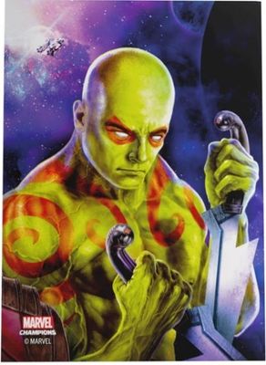 Gamegenic - Marvel Champions Fine Art Sleeves - Drax
