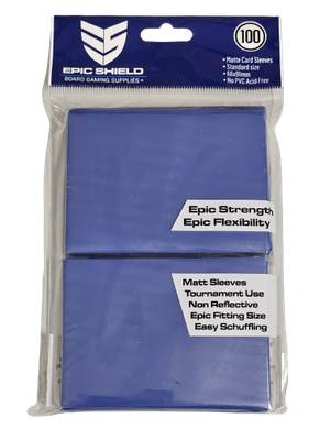 Epic Shield - Standart Size Sleeves - Blue (100)