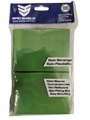 Epic Shield - Standart Size Sleeves - Green (100)
