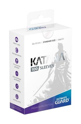 Ultimate Guard - Katana Sleeves Standard Size - Transparent (100)