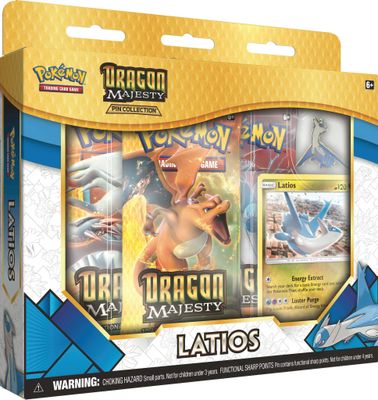 Pokémon - Dragon Majesty: Pin Kollektion - Latios​ - EN