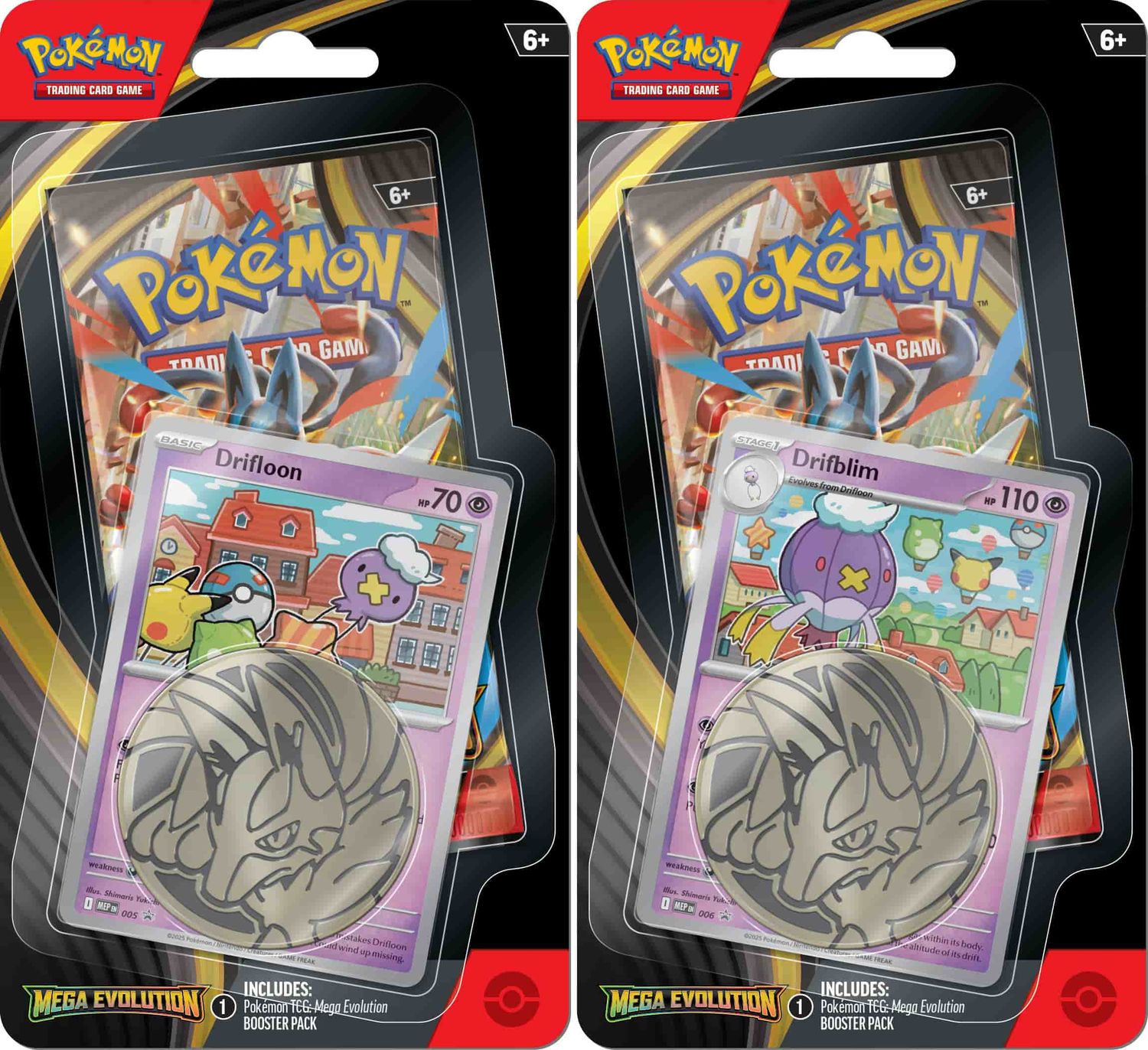 Pokémon - Mega Evolution (MEG) - One Pack Blister Set (2) - EN