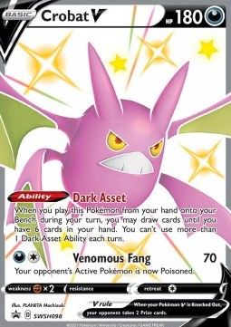 Crobat V (SWSH 098) - Near Mint - EN