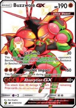 Buzzwole GX (HIF SV68) - Near Mint - EN