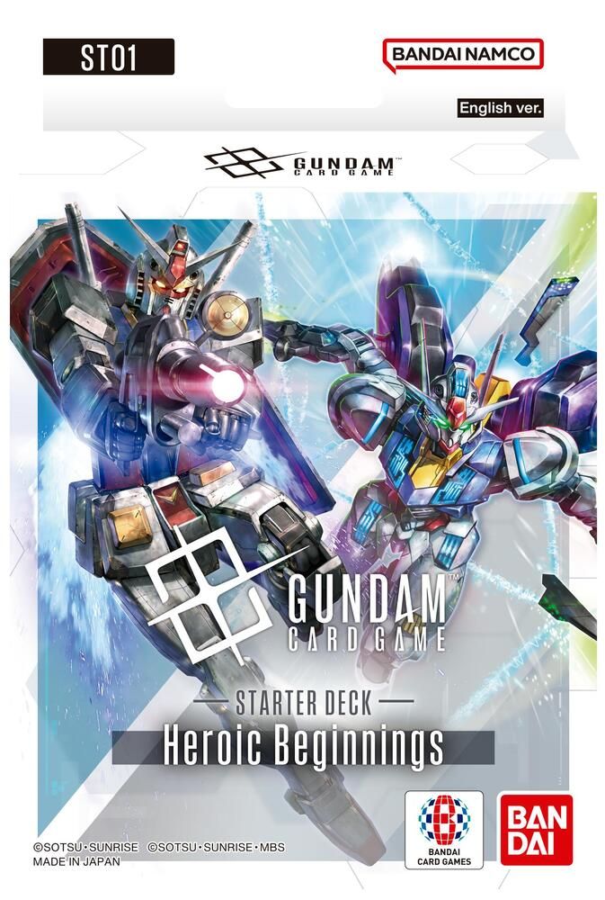 Gundam Card Game - Starter Deck Heroic Beginnings (ST01) - EN