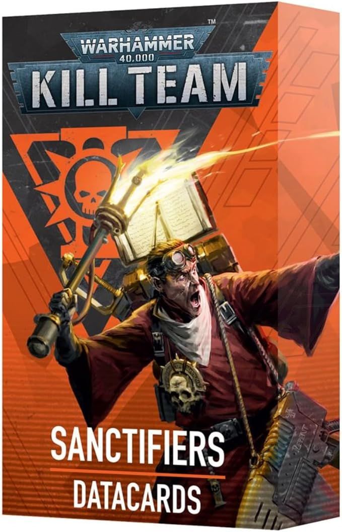 Warhammer 40.000: Kill Team - Sanctifiers Datacards - EN