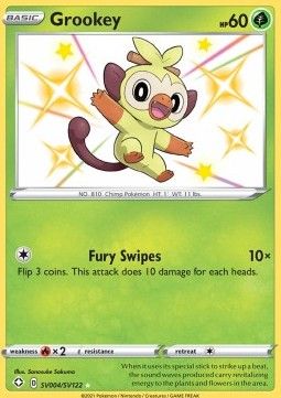Grookey (SHF SV4) - Near Mint - EN