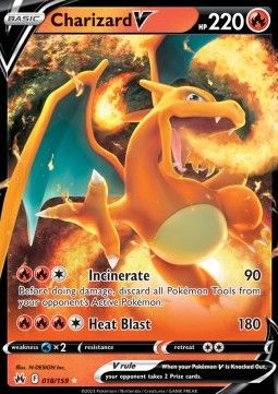 Charizard V (CRZ 018) - Near Mint - EN