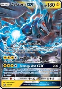 Zekrom GX (SM 138) - Excellent - EN