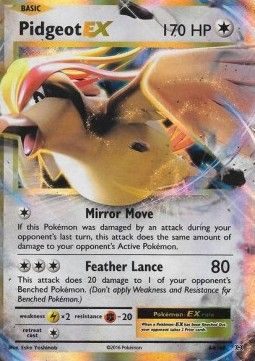 Pidgeot EX (EVO 64) - Near Mint - EN