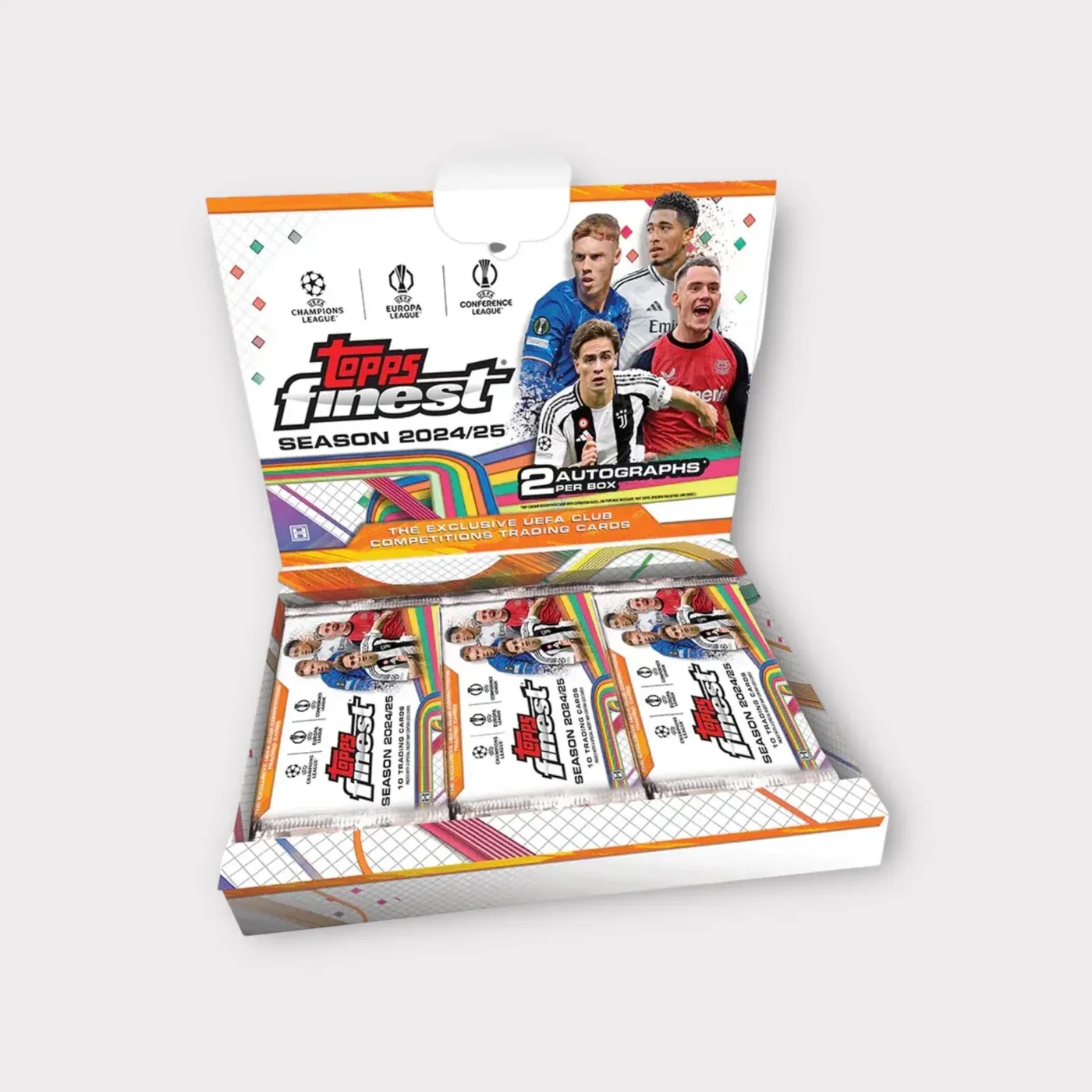 Topps - Finest Season 2024/25 UEFA Club Competitions Soccer Hobby Box
