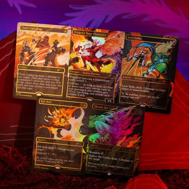Magic: Secret Lair - EVERYTHING IS ON FIRE Raised Foil Edition- EN