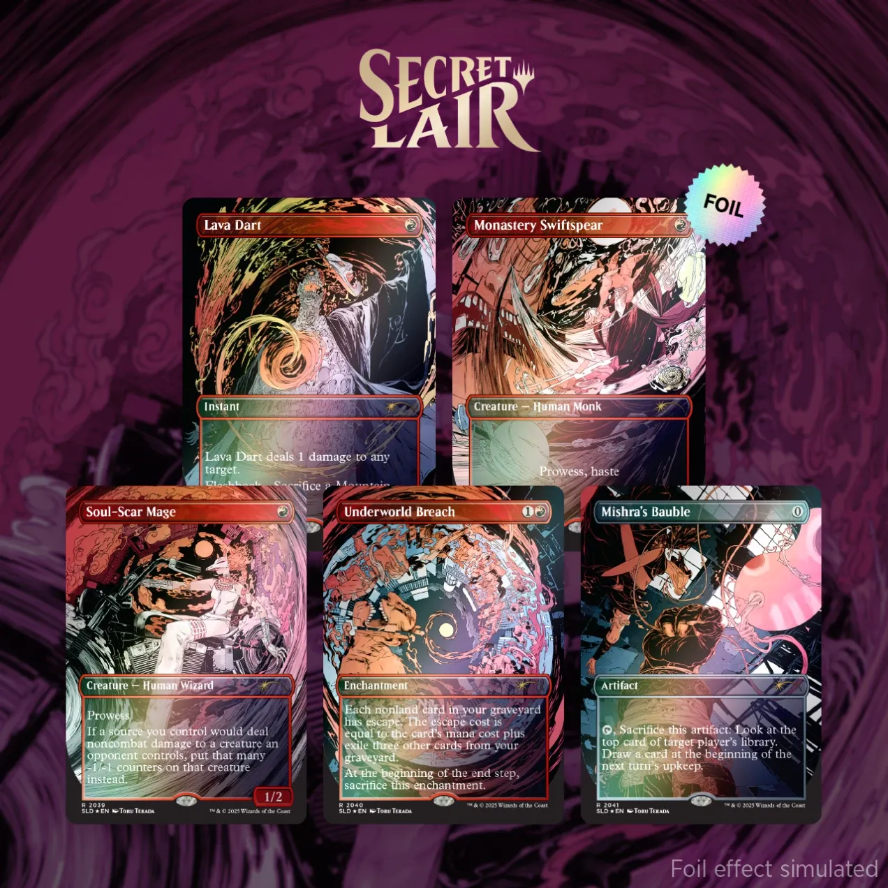 Magic: Secret Lair - vroooOOOMMMMMM! Foil Edition - EN