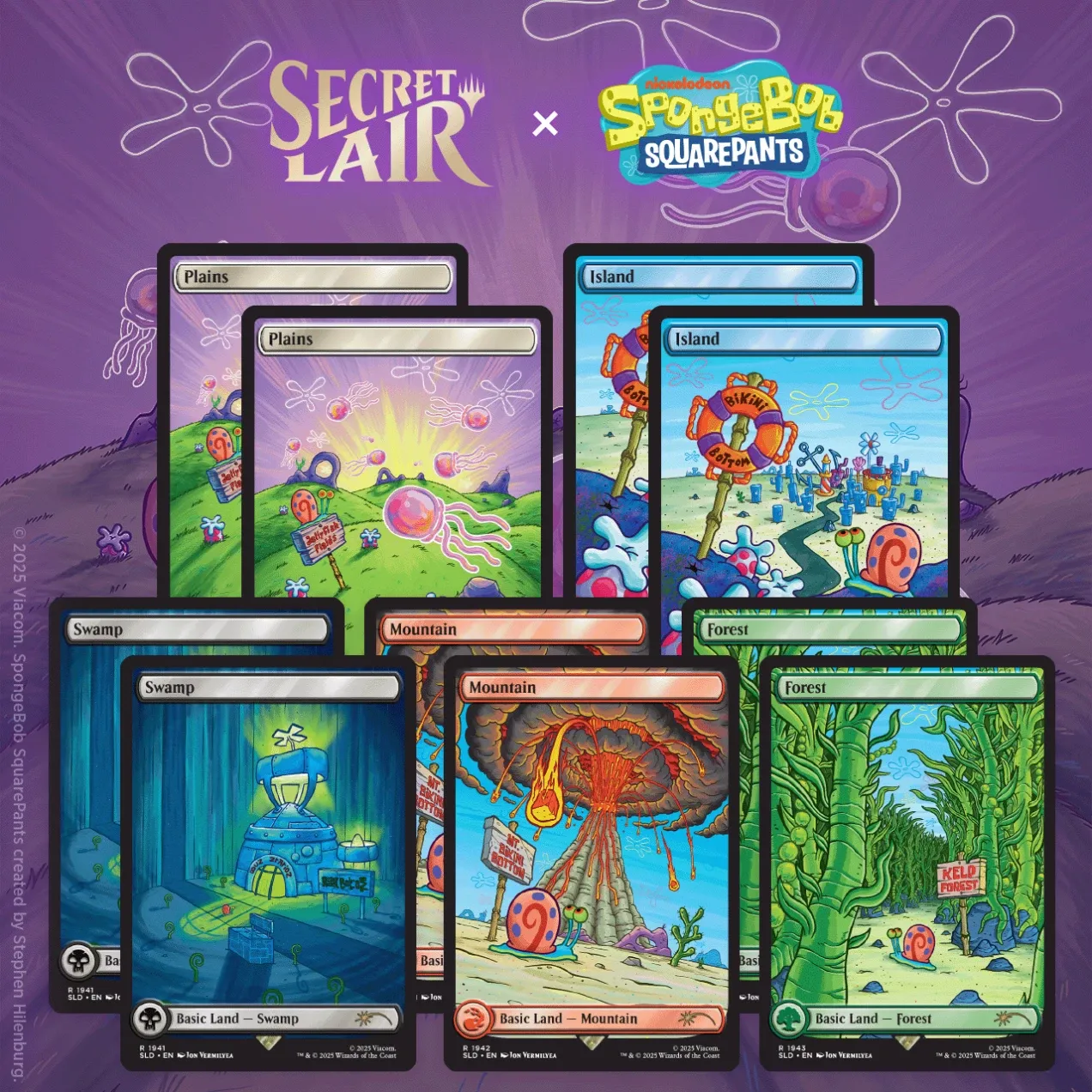 Magic: Secret Lair - SpongeBob SquarePants - Lands Under The Sea - EN
