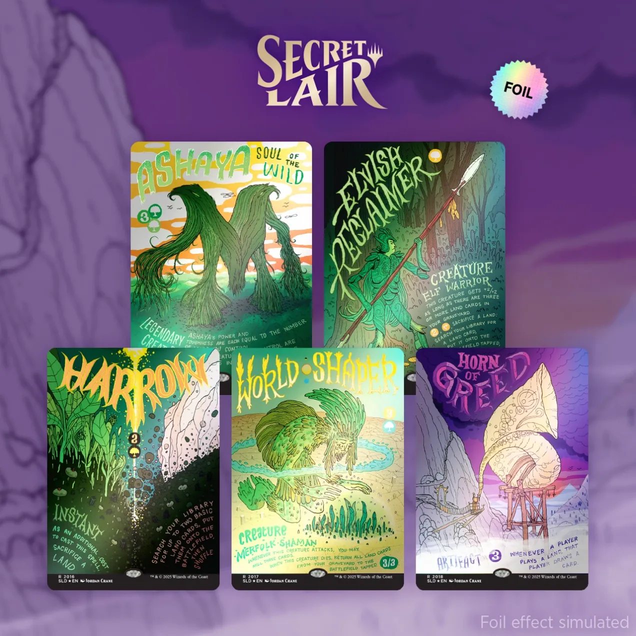 Magic: Secret Lair - Garden Buds - Foil Edition - EN