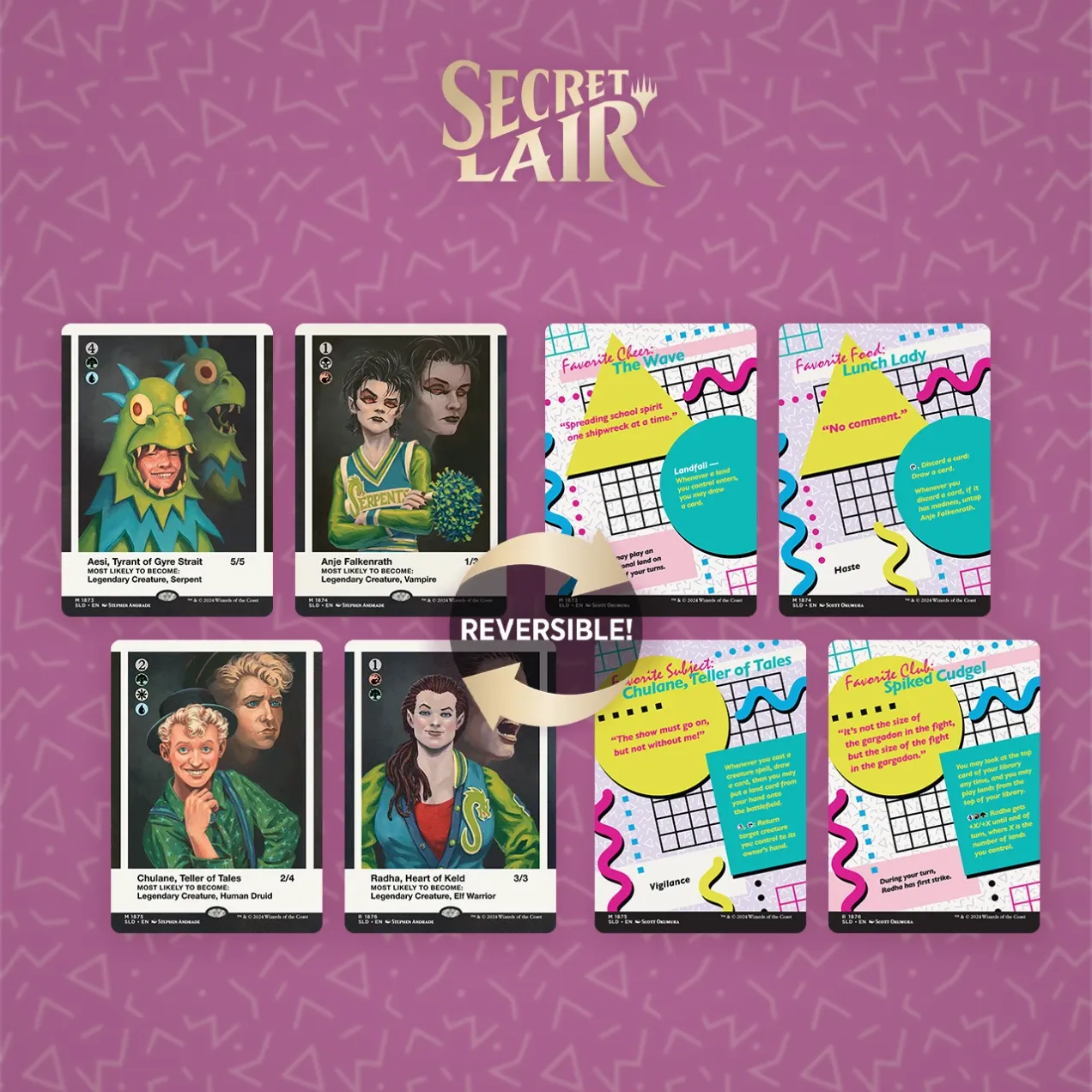 Magic: Secret Lair - High: Class of &#39;87 - EN