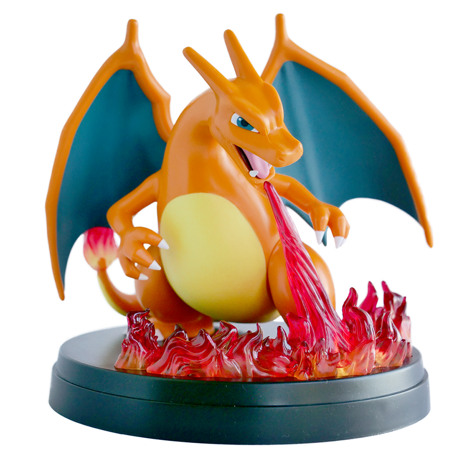 Pokémon- Charizard EX - Super Premium Collection - Card Display Figure