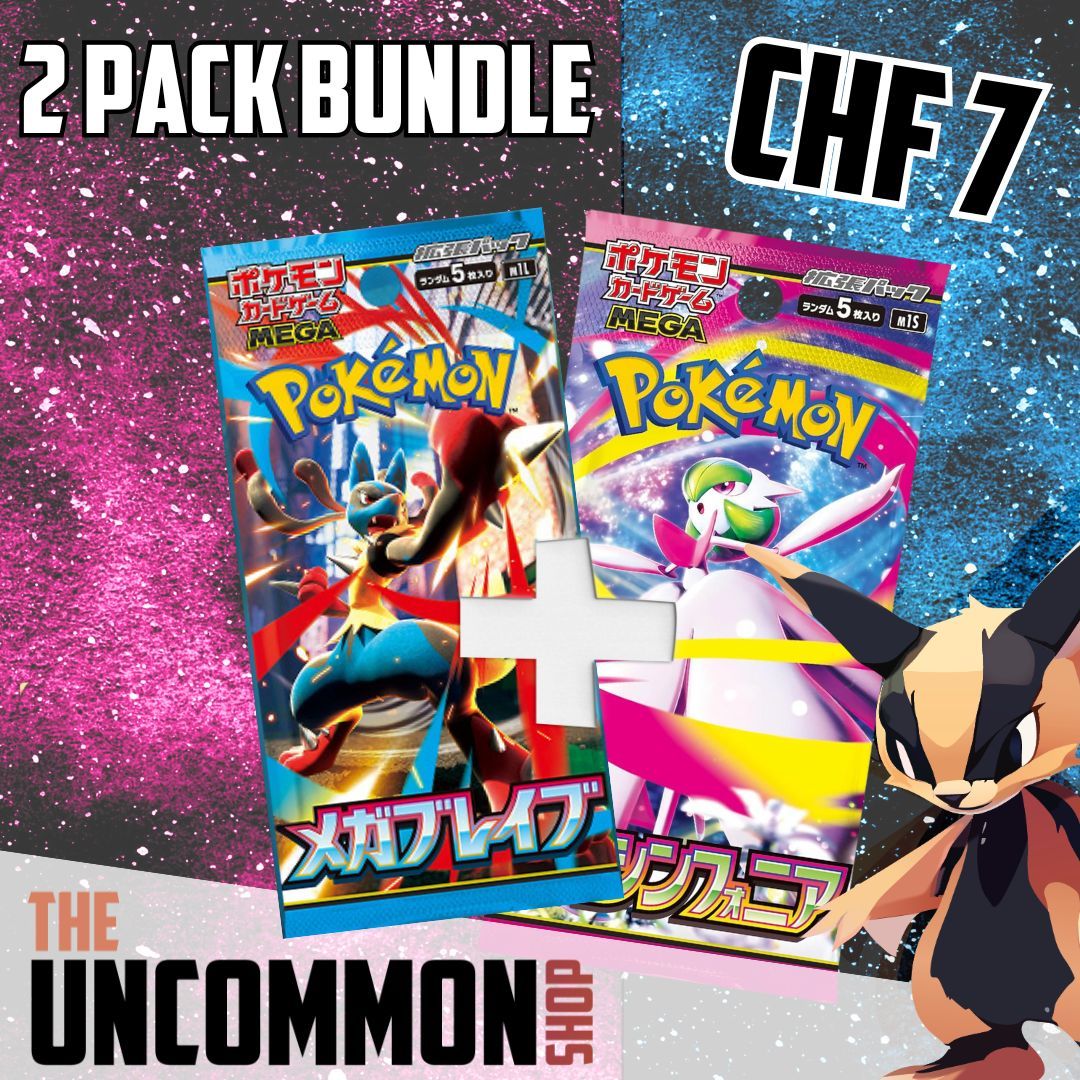LIVESTREAM - Pokémon - MEGA Two Pack Bundle - Booster - JPN