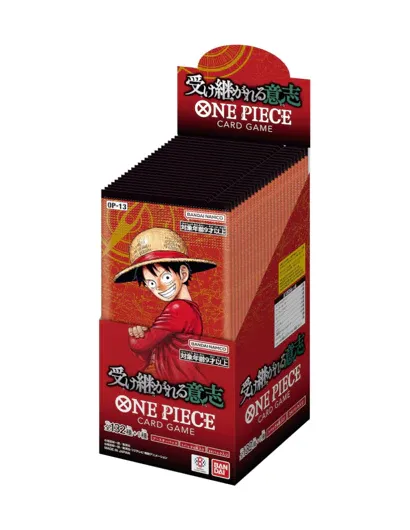 One Piece Card Game - Carrying on His Will (OP13) Booster Display - JPN