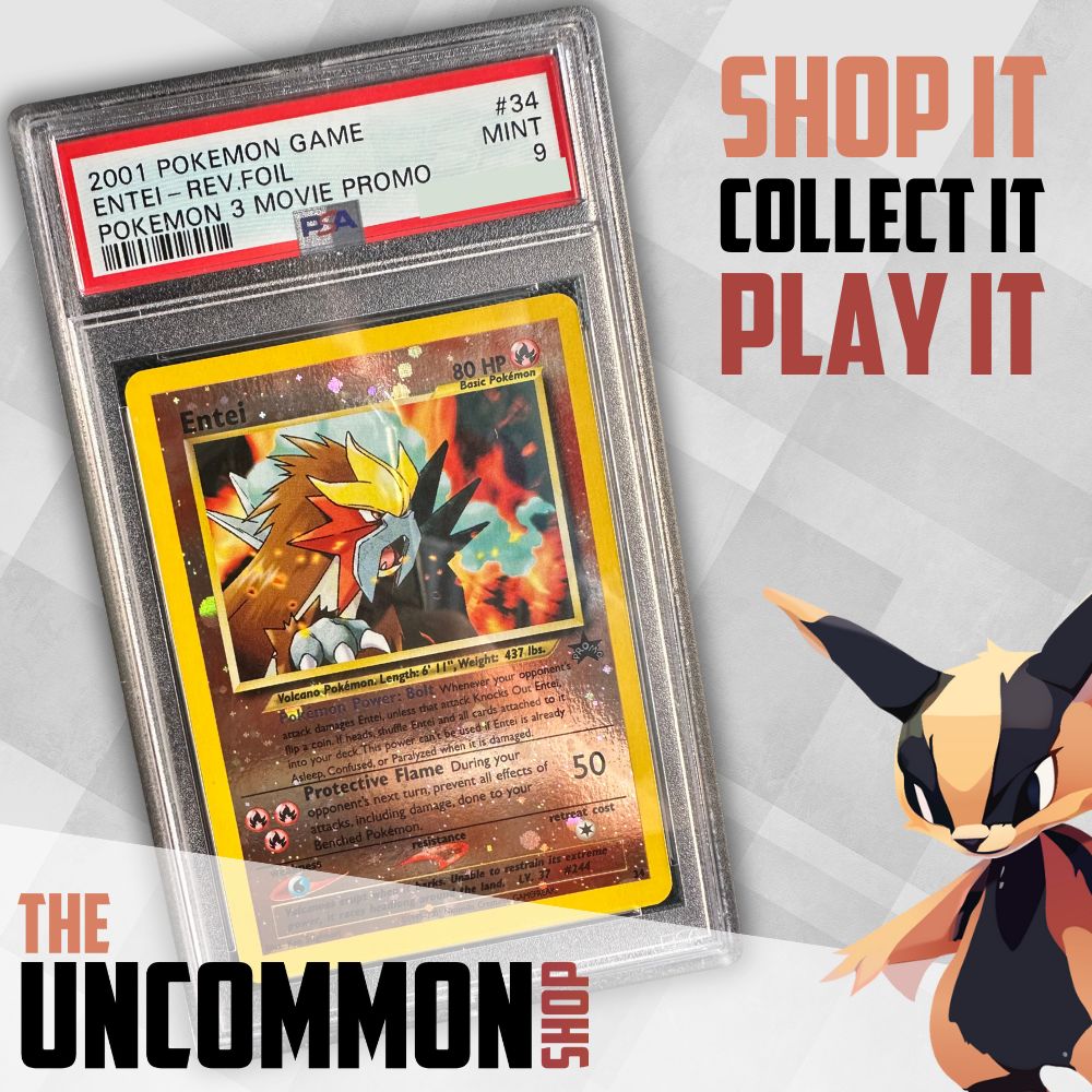 Pokémon Graded Cards - Entei (WP 34) - PSA 9 - EN