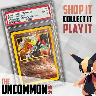 Pokémon Graded Cards - Entei (WP 34) - PSA 9 - EN