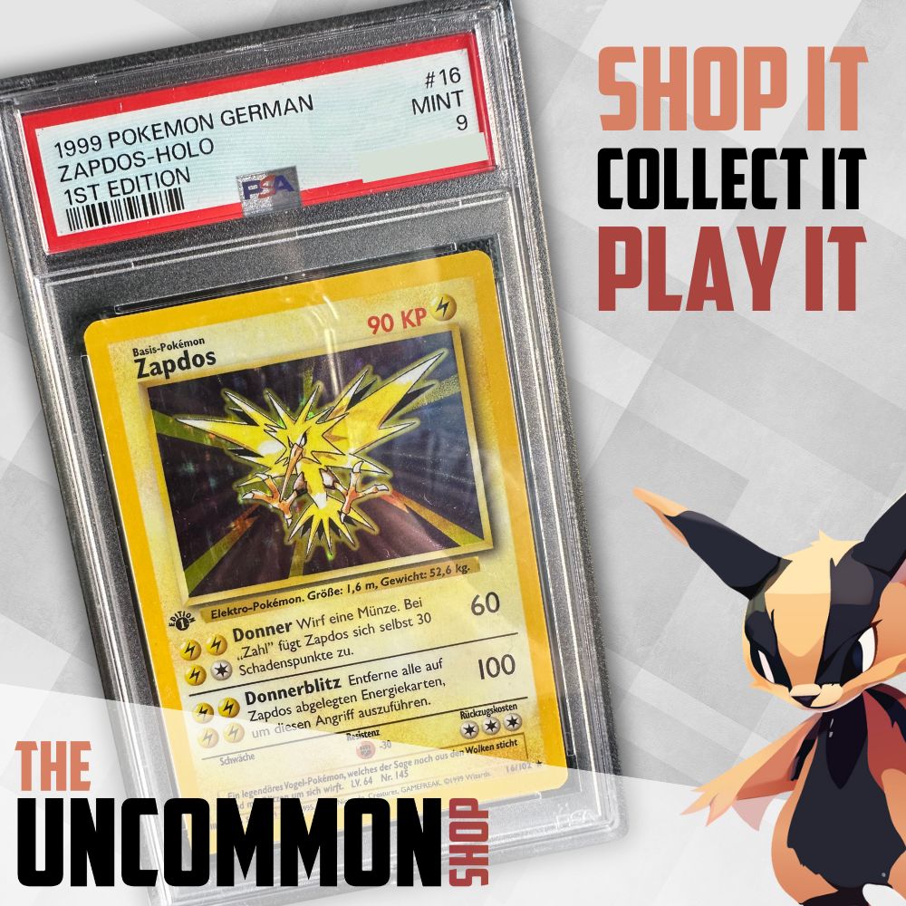 Pokémon Graded Cards - Zapdos (BS 16) (1.Edition) - PSA 9 - DE