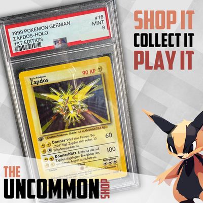 Pokémon Graded Cards - Zapdos (BS 16) (1.Edition) - PSA 9 - DE