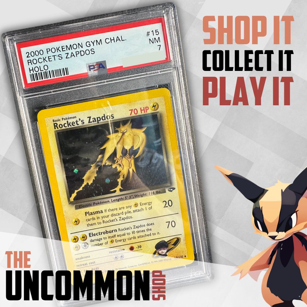 Pokémon Graded Cards - Rocket&#39;s Zapdos (GC 15) - PSA 7 - EN