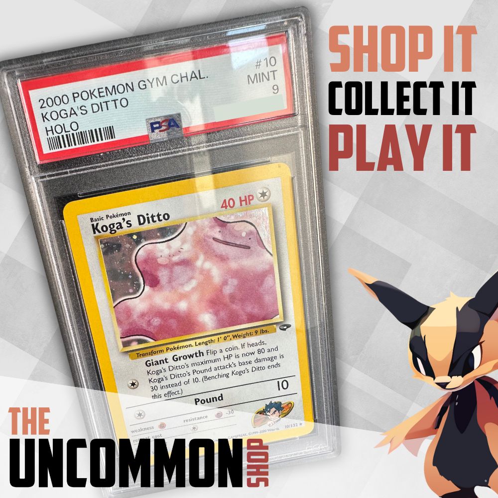 Pokémon Graded Cards - Koga&#39;s Ditto (GC 10) - PSA 9 - EN