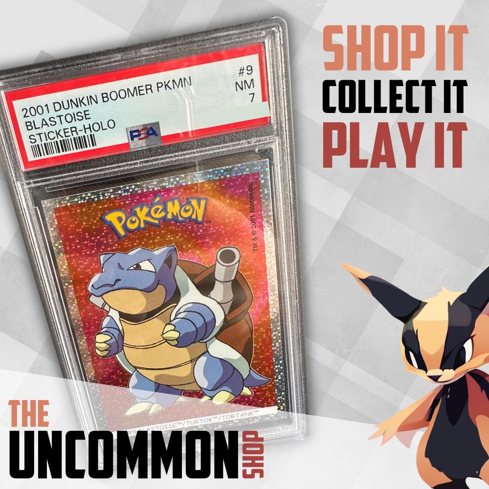 Pokémon Graded Cards - 2001 DUNKIN BOOMER POKEMON STICKERS  HOLO Blastoise- PSA 7 - EN