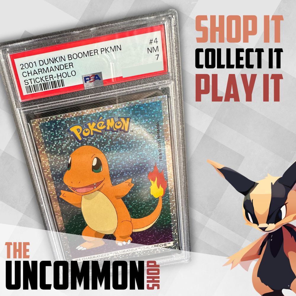 Pokémon Graded Cards - 2001 DUNKIN BOOMER POKEMON STICKERS  HOLO Charmander - PSA 7 - EN