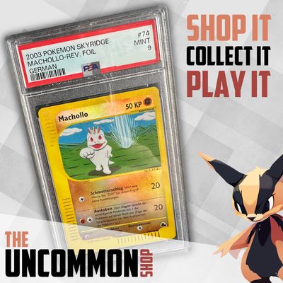Pokémon Graded Cards - Machop (SK 74) - PSA 9 - DE