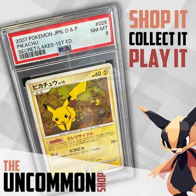 Pokémon Graded Cards - Pikachu Lv.15 (DP2) (1.Edition) - PSA 8 - JPN
