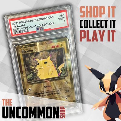 Pokémon Graded Cards - Pikachu (CEL BS 58) - PSA 9 - EN