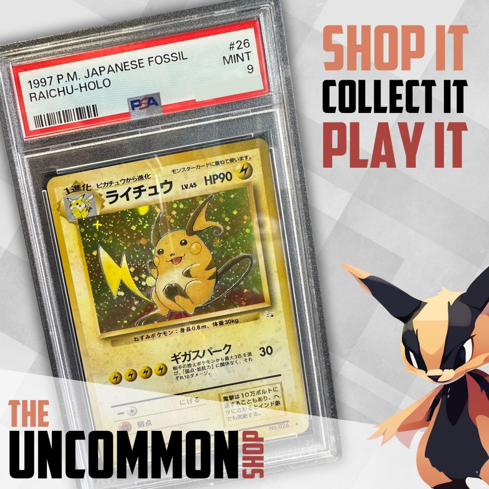 Pokémon Graded Cards - Raichu (MFO) - PSA 9 - JPN